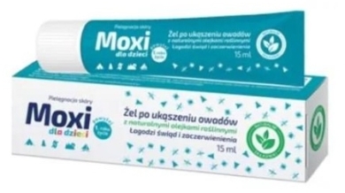 MOXI dla dzieci żel po ukąszeniu owadów 15 ml