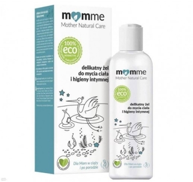 MOmMe Żel do mycia ciała i higieny intymnej 150 ml
