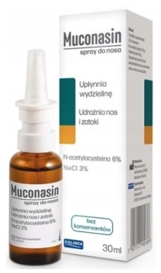 MUCONASIN spray do nosa na katar 30 ml