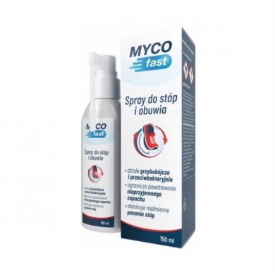 MYCOfast Spray do stóp i obuwia 150 ml