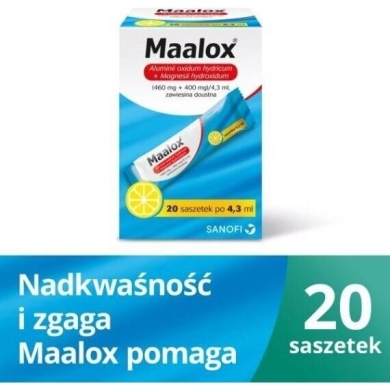 Maalox 20 saszetek