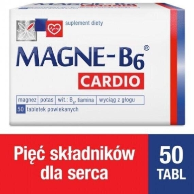 Magne-B6 Cardio 50 tabletek