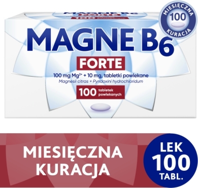 Magne B6 Forte 100 tabletek
