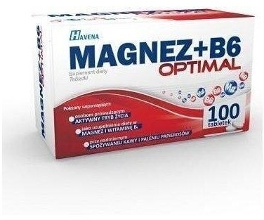 Magnez + B6 Optimal 100 tabletek