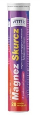 Magnez Skurcz VITTER BLUE 20 tabletek musujących