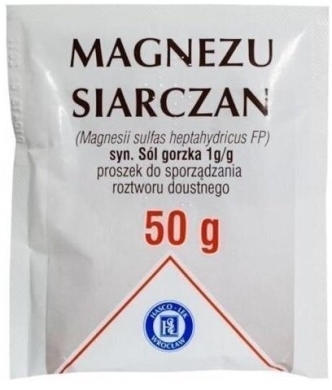 Magnezu siarczan 50 g HASCO