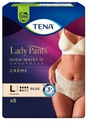 Majtki chłonne TENA Lady Pants Plus L 8 sztuk
