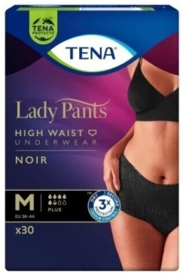 Majtki chłonne Tena Lady Pants Plus Noir M 30 sztuk