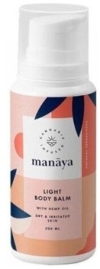 Manaya Lekki Balsam z olejem konopnym skóra sucha i podrażniona 200 ml