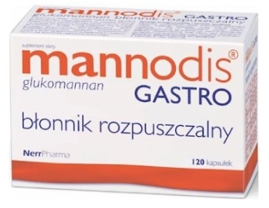 Mannodis GASTRO 120 kapsułek