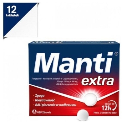 Manti Extra 12 tabletek do żucia