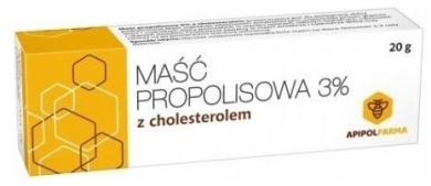 Maść propolisowa 3% z cholesterolem 20g