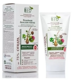 Maska przeciw wypadaniu włosów Łopianowa 150 ml