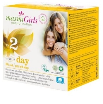 Masmi Girls 1 wkładki higieniczne 12 sztuk