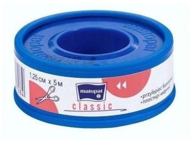 Matopat Przylepiec Classic tkaninowy 1,25cm x 5m 1szt.