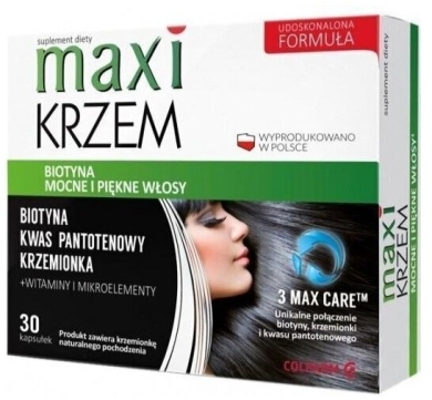 Maxi Krzem 30 kapsułek