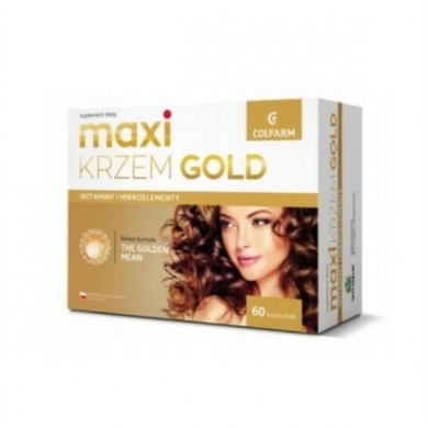 Maxi Krzem Gold 60 kapsułek