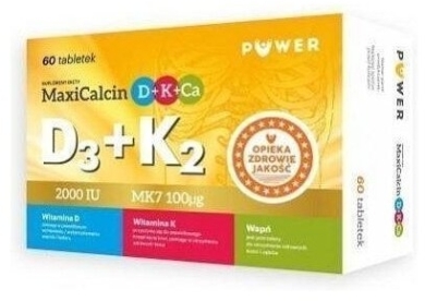 MaxiCalcin D+K+Ca 60 tabletek