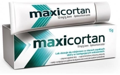 Maxicortan krem 0,01 g/g 15 g