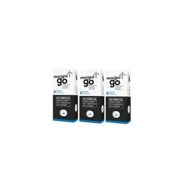 Maxigra Go 0,025 g 8 tabletek powlekanych Wielopak x3