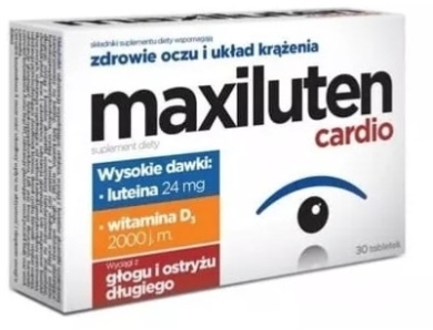 Maxiluten Cardio 30 tabletek