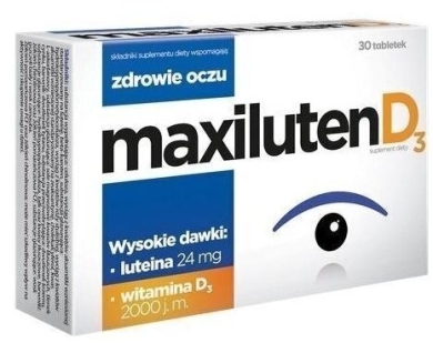 Maxiluten D3 30 tabletek