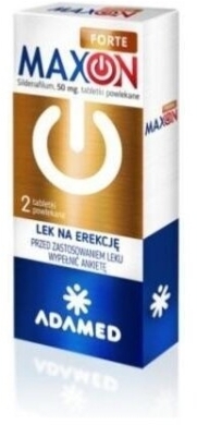 Maxon Forte tabletki powlekane 50 mg 2 tabletki
