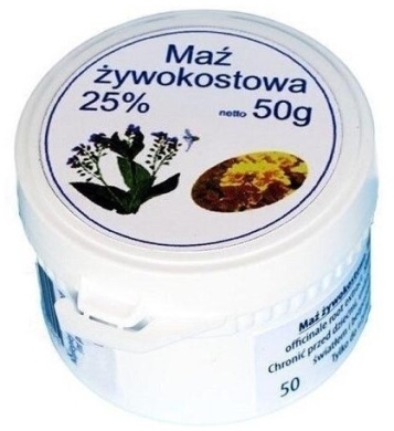 Maź żywokostowa 25% maść 50 g