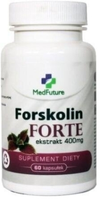 MedFuture Forskolin Forte ekstrakt 400 mg 60 kapsułek