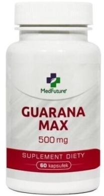 MedFuture Guarana Max 500 mg 60 kapsułek