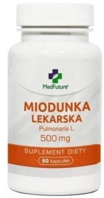 MedFuture Miodunka Lekarska 500 mg 60 kapsułek