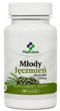 MedFuture Młody Jęczmień ekstrakt 500 mg 60 kapsułek