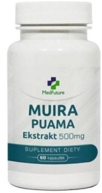 MedFuture Muira Pauma ekstrakt 500 mg 60 kapsułek