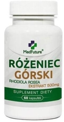 MedFuture Różeniec Górski 500 mg 60 kapsułek