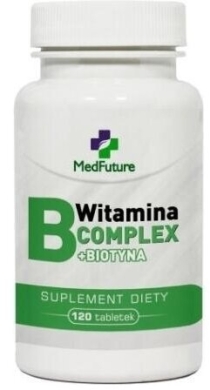 MedFuture Witamina B complex + Biotyna 120 tabletek