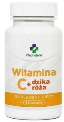 MedFuture Witamina C + Dzika Róża 60 kapsułek