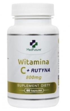 MedFuture Witamina C + rutyna 60 kapsułek