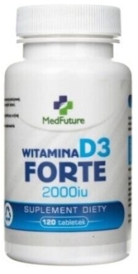 MedFuture Witamina D3 Forte 2000 IU 120 tabletek