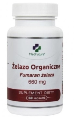 MedFuture Żelazo Organiczne 60 kapsułek