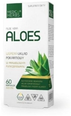 Medica Herbs Aloes 60 kapsułek