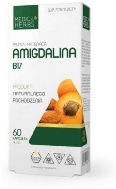 Medica Herbs Amigdalina B17 60 kapsułek