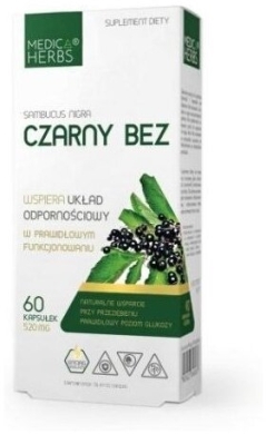 Medica Herbs Czarny bez 60 kapsułek