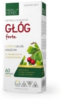 Medica Herbs Głóg forte 60 kapsułek