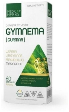 Medica Herbs Gymnema (Gurmar) 60 kapsułek