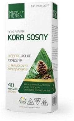 Medica Herbs Kora sosny 40 kapsułek