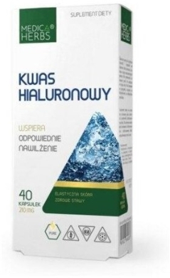 Medica Herbs Kwas hialuronowy 40 kapsułek