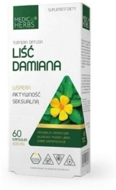 Medica Herbs Liść Damiana 60 kapsułek