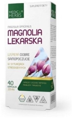 Medica Herbs Magnolia Lekarska 40 kapsułek
