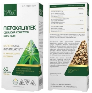 Medica Herbs Niepokalanek 60 kapsułek