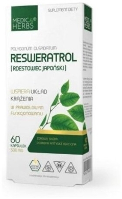 Medica Herbs Resweratrol 60 kapsułek